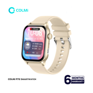 Colmi P78 Amoled Display Smartwatch Golden