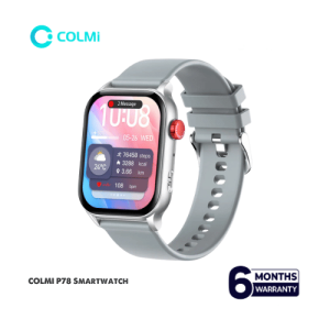 Colmi P78 Amoled Display Smartwatch Silver