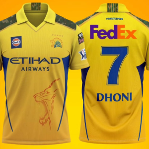 Chennai Super Kings Jersey 2025 Premium Quality price in Bangladesh. Buy IPL CSK jersey online from BlackBud Bd