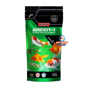 Taiyo Green 1 Fish Food 100gm Pouch price dhaka,bangladesh.Best fish food online from BlackBud Bd.