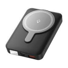 10000mAh Magnetic Wireless Power Bank (USB-C + Lightning + USB-C + USB-A +Wireless) 22.5W Black LE