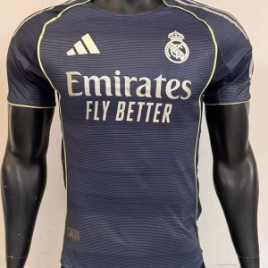 Real Madrid Away Kit 25/26 Player Edition Short Sleeves