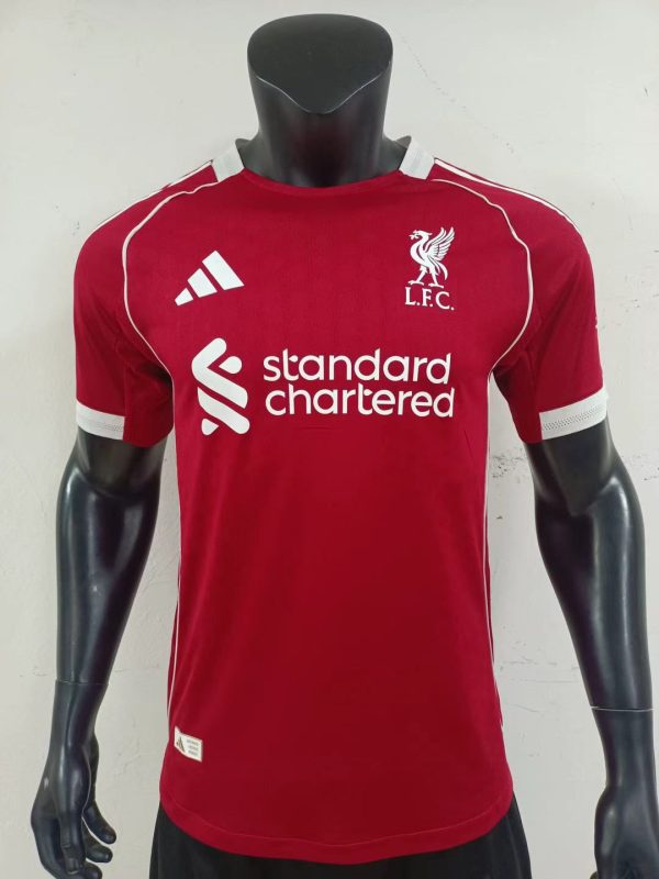 Liverpool Home Kit 25/26 Player Edition Short Sleeves
