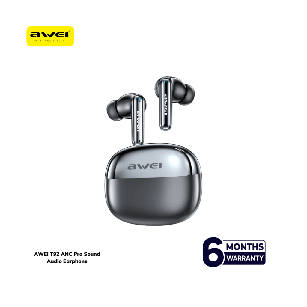Awei T92 ANC Pro Wireless Earbuds Dolby Cinema Audio Quality Earphones Price in Dhaka Bangladesh