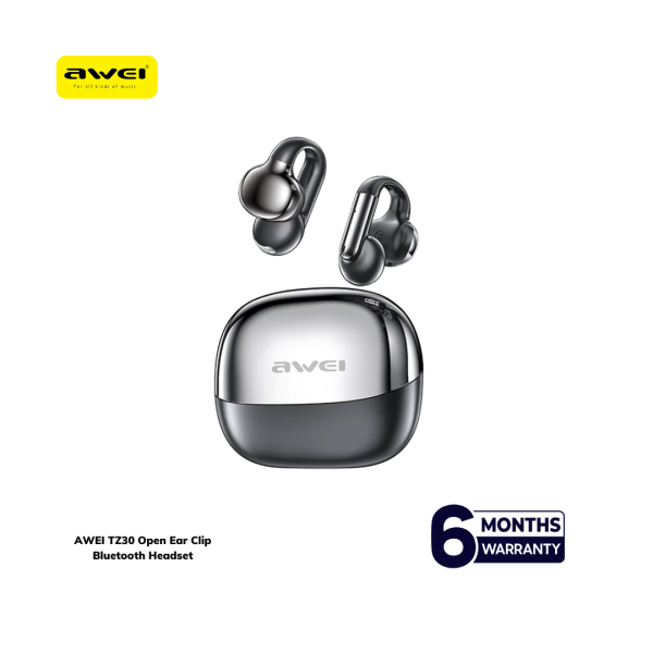 Awei TZ30 Ear Clip Bluetooth Earbuds with ENC HD Calls | BlackBud Bangladesh