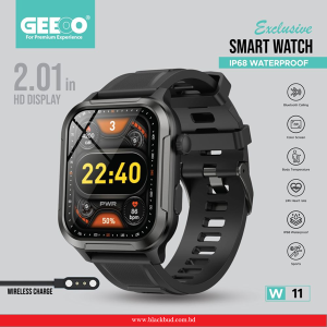 Geeoo W11 Bluetooth Calling Smart watch price in Bangladesh