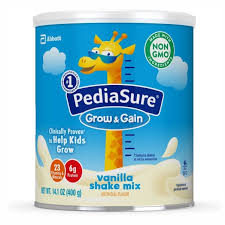 PediaSure Grow & Gain Shake Mix Powder 400g, Vanilla