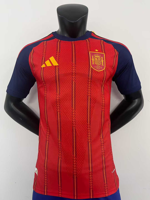 Buy the Spain 2026 World Cup Home Jersey – Player Edition from BlackBud Bangladesh. Premium player-quality design, breathable material, official 2026 World Cup home kit, and hassle-free nationwide delivery.