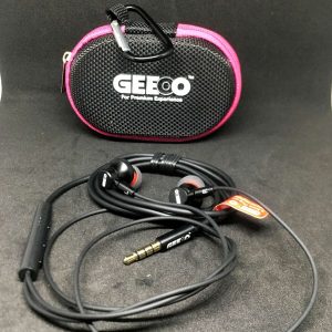 GEEOO X11 Powerful sound comfortable stereo Headphone With Zipper Bag