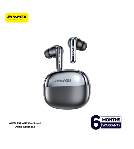 Awei T92 ANC Pro Wireless Earbuds Dolby Cinema Audio Quality Earphones Price in Dhaka Bangladesh